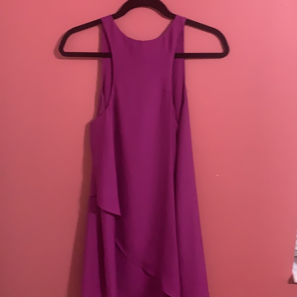 Pink Summer Racer Back Mini Dress - Picture 7 of 7